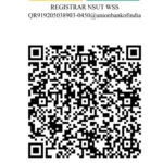 nsut registrar payment QR
